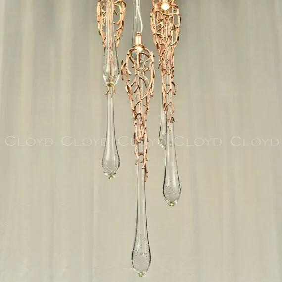 Cloyd 11100 Люстра SALAZAR C6 высота - 220 см, латунь, изображение 3