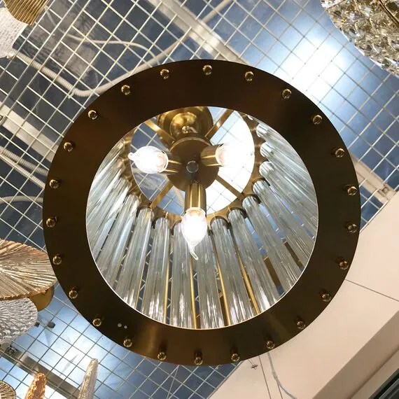 Cloyd 10640 Подвесной светильник RODERIC P3 диаметр - 29 см, латунь, изображение 4