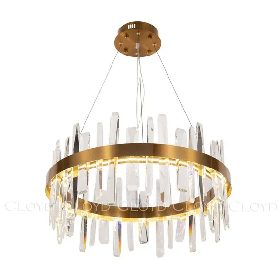 Cloyd 10743 Люстра SANCTUM C1 диаметр - 60 см, латунь, изображение 2