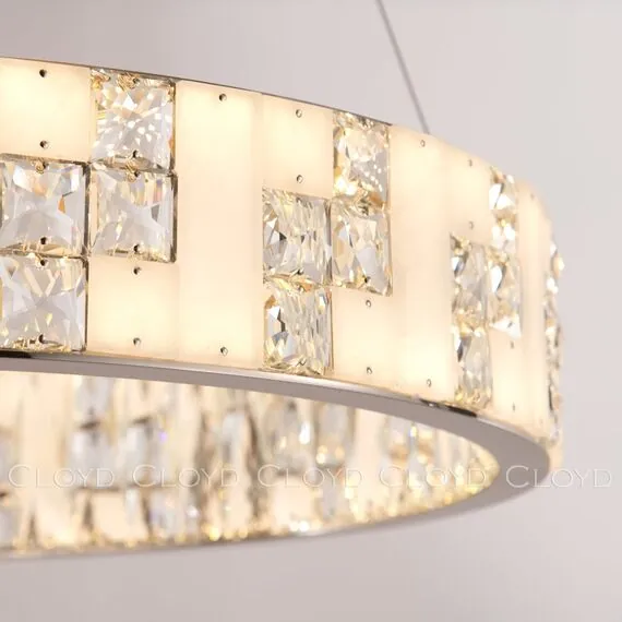 Cloyd 11226 Люстра PERSEFONA C1 диаметр - 60 см, никель, изображение 2