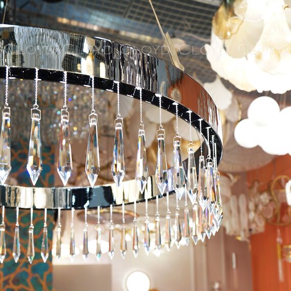 Cloyd 11262 Люстра MISIMA C1 диаметр - 60 см, хром, изображение 3