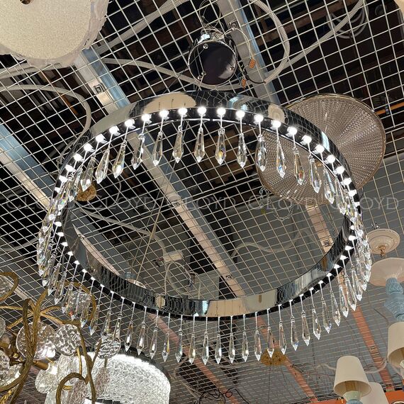 Cloyd 11262 Люстра MISIMA C1 диаметр - 60 см, хром, изображение 4