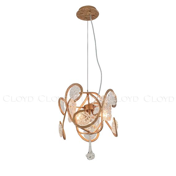 Cloyd 10843 Люстра MAZE C4 диаметр - 30 см, латунь