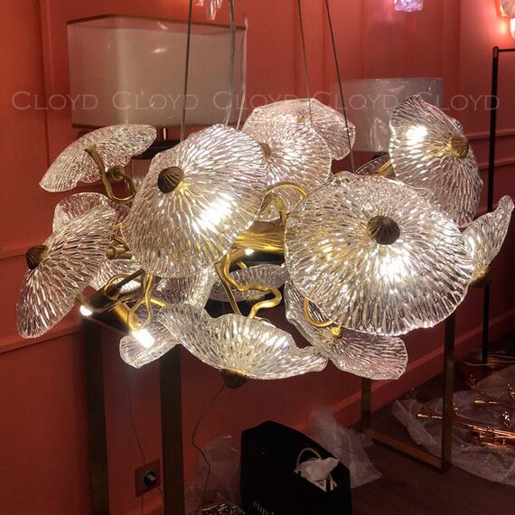 Cloyd 11094 Люстра MIMESIS C16 диаметр - 65 см, латунь, изображение 4