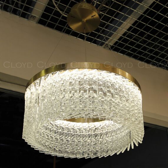 Cloyd 10879 Люстра PERGAM C1 диаметр - 46 см, латунь, изображение 3