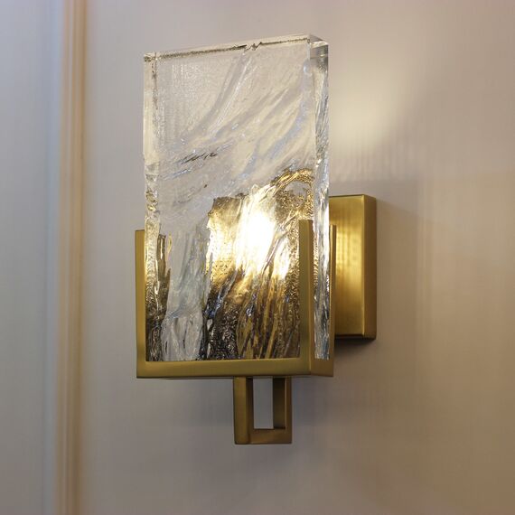 Cloyd 20165 Бра MINERAL W1 высота - 30 см, хрусталь латунь, изображение 4