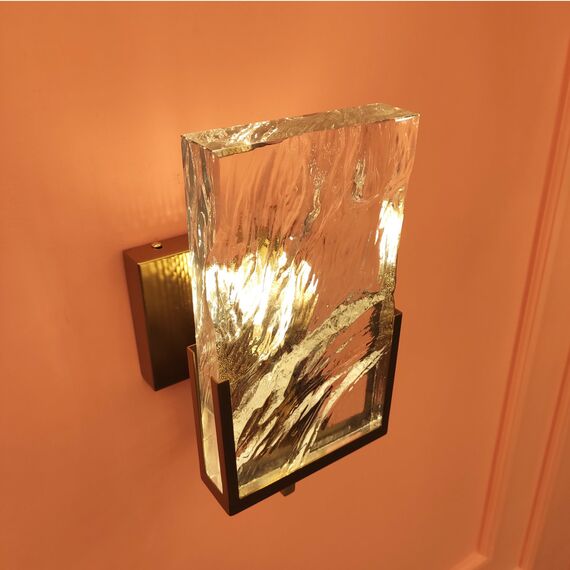 Cloyd 20165 Бра MINERAL W1 высота - 30 см, хрусталь латунь, изображение 6