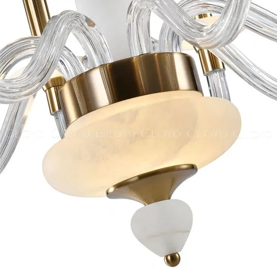 Cloyd 11315 Люстра SHERINGTON - B C9 диаметр - 74 см, латунь, изображение 2