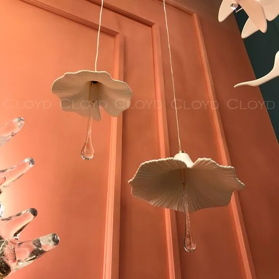 Cloyd 11468 Подвесной светильник SHANGRILA - A P1 диаметр - 22 см, керамика золото, изображение 4