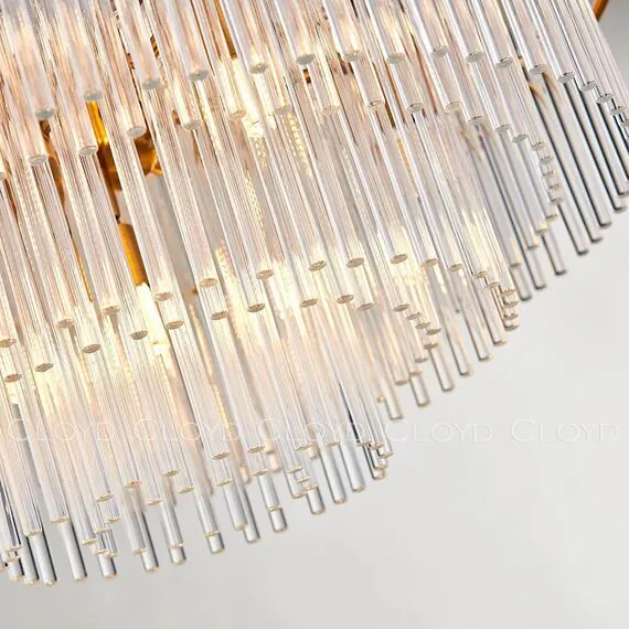 Cloyd 10838 Люстра VACOMBE - B C17 диаметр - 80 см, латунь, изображение 4