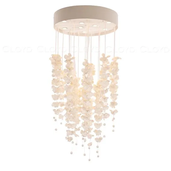 Cloyd 11333 Люстра TAONGI C9 высота - 80 см, керамика белый