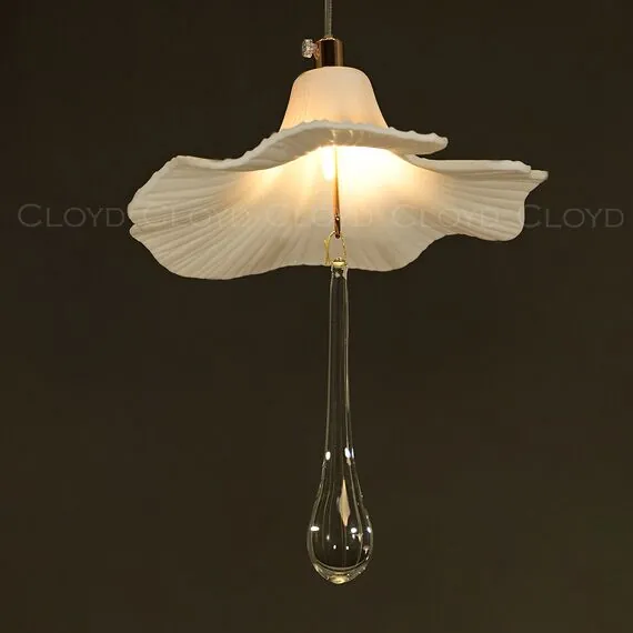 Cloyd 11468 Подвесной светильник SHANGRILA - A P1 диаметр - 22 см, керамика золото, изображение 3