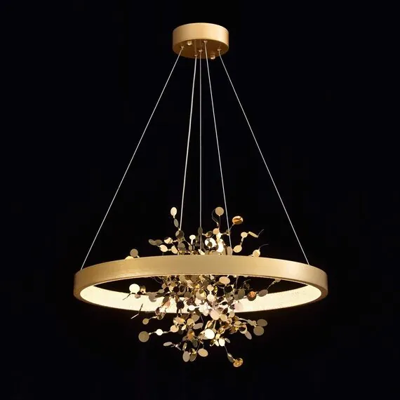 Cloyd 10783 Люстра TURBULENT C1 диаметр - 80 см, латунь, изображение 2