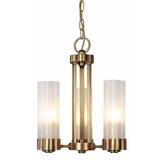 Cloyd 10143 Люстра WILLEM C3 диаметр - 32 см, латунь