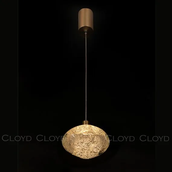 Cloyd 11345 Подвесной светильник VOCAL P1 латунь прозрачное стекло, изображение 3