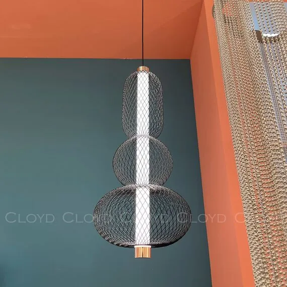 Cloyd 11486 Подвесной светильник SUPERNOVA - B P1 высота - 50 см, черный/золото, изображение 3