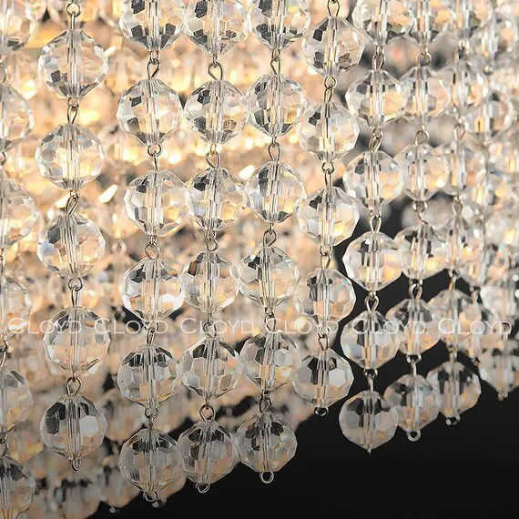 Cloyd 11535 Люстра WITTE C9 диаметр - 80 см, серебро, изображение 2