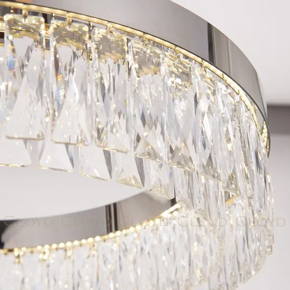 Cloyd 10361 Люстра TELEMAN C1 диаметр - 80 см, хром, изображение 2