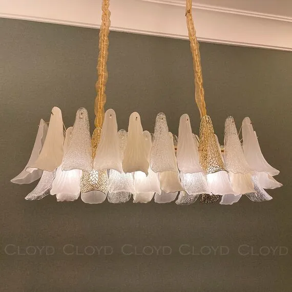 Cloyd 11328 Люстра WASABI C8 ширина - 111 см, керамика золото, изображение 6