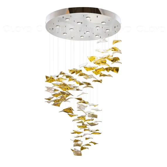 Cloyd 11489 Люстра TAKAMAKA C12 высота - 180 см, хром