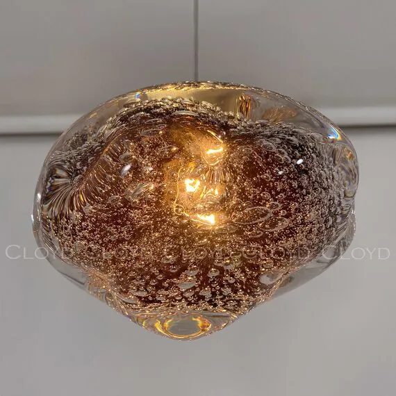 Cloyd 11346 Подвесной светильник VOCAL P1 хром розовое стекло, изображение 2