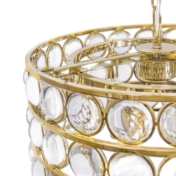 Cloyd 10579 Подвесной светильник VALENT P1 диаметр - 22 см, золото, изображение 2