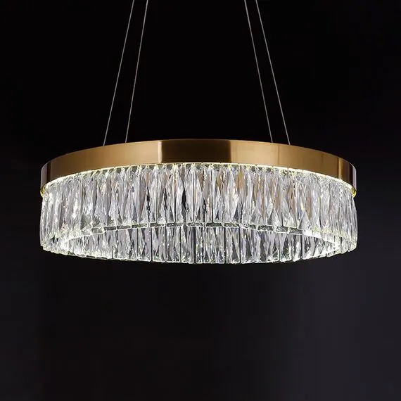 Cloyd 10769 Люстра TELEMAN C1 диаметр - 80 см, латунь, изображение 2