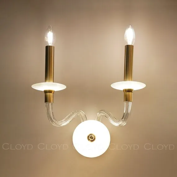 Cloyd 20358 Бра SHERINGTON - B W3 высота - 38 см, латунь, изображение 3