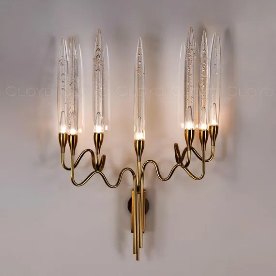 Cloyd 20210 Бра ZOAR W7 высота - 50 см, латунь, изображение 2