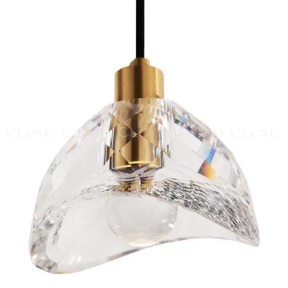 Cloyd 11113 Подвесной светильник VIKRAM P1 диаметр - 13 см, латунь, изображение 2