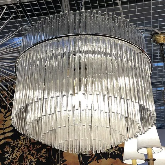 Cloyd 10507 Люстра VACOMBE - A C9 диаметр - 50 см, хром, изображение 2