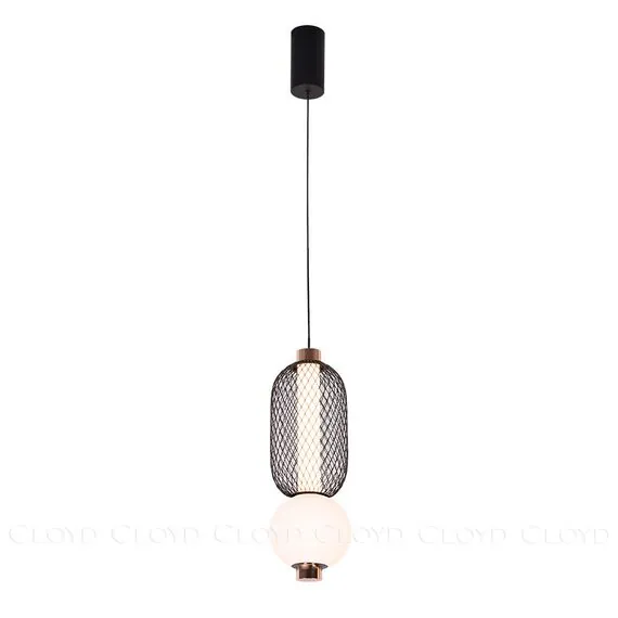 Cloyd 11483 Подвесной светильник SUPERNOVA - B P1 высота - 39 см, черный/золото