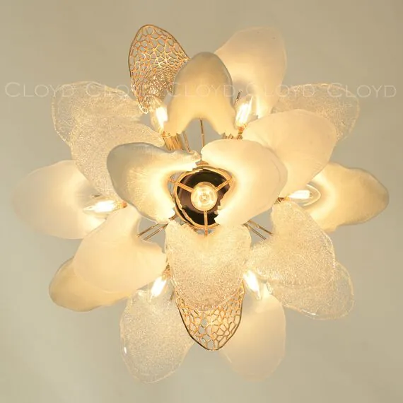 Cloyd 11325 Люстра WASABI C7 диаметр - 50 см, керамика золото, изображение 5