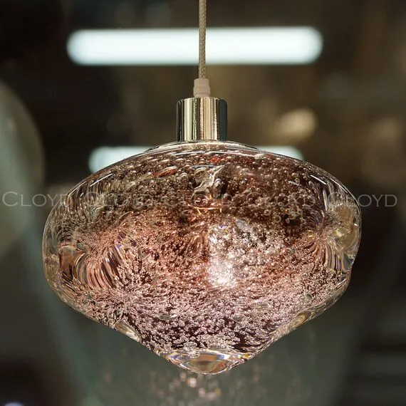 Cloyd 11346 Подвесной светильник VOCAL P1 хром розовое стекло, изображение 6