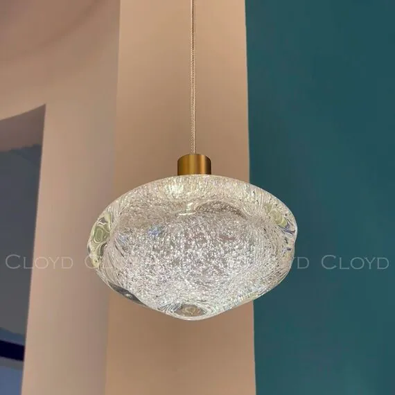 Cloyd 11345 Подвесной светильник VOCAL P1 латунь прозрачное стекло, изображение 5