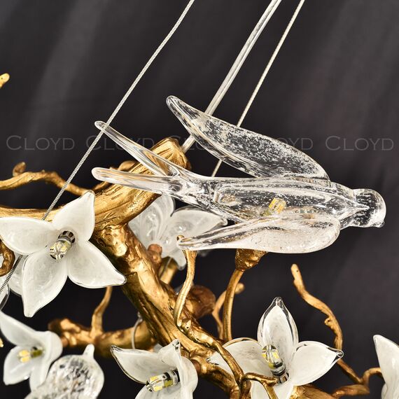 Cloyd 11107 Люстра SIRIN C22 ширина - 125 см, латунь, изображение 4