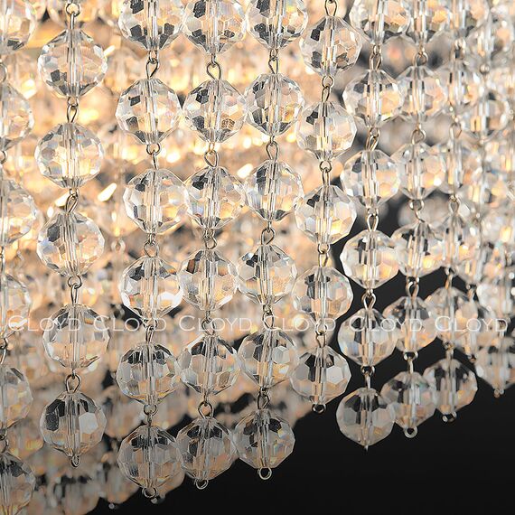 Cloyd 11534 Люстра WITTE C6 диаметр - 60 см, серебро, изображение 4