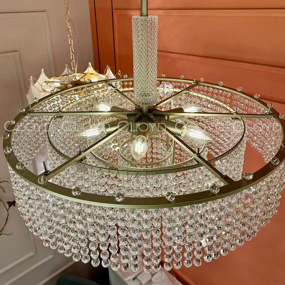 Cloyd 11534 Люстра WITTE C6 диаметр - 60 см, серебро, изображение 5