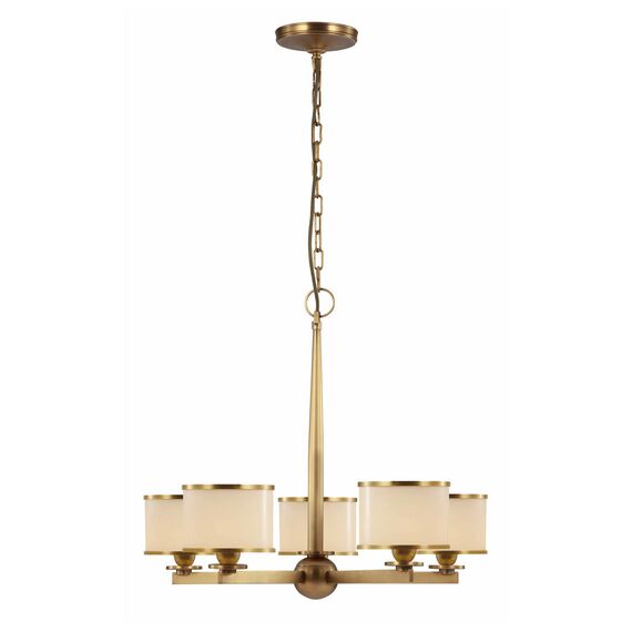 Cloyd 10107 Люстра UNCLE - A C5 диаметр - 61 см, латунь