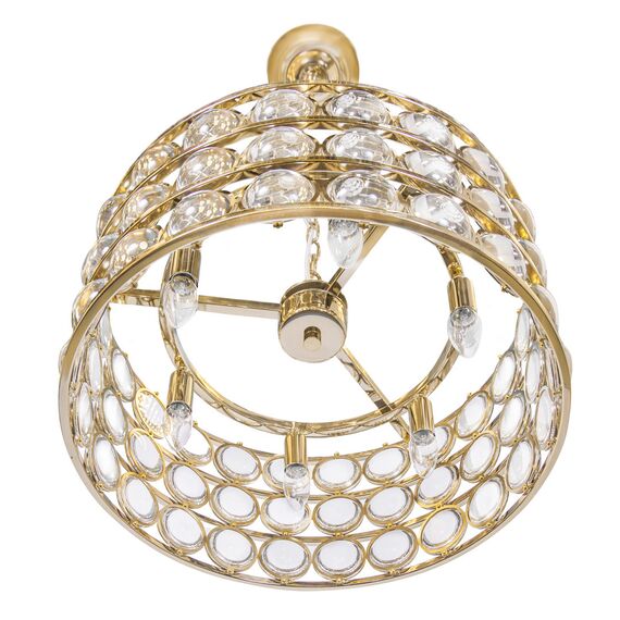 Cloyd 10296 Люстра VALENT C6 диаметр - 53 см, золото, изображение 3