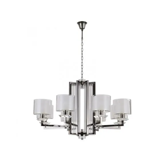 Newport 4408+1/C black glossy; М0068529 Люстра black glossy