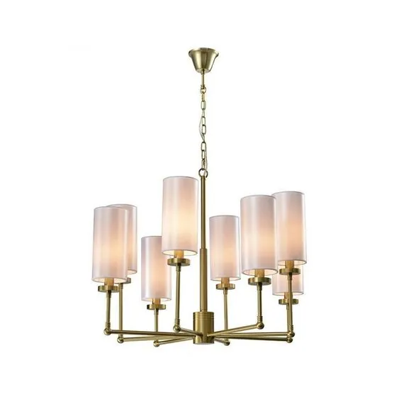 Newport 7264+4/C без абажуров Люстра без абажуров