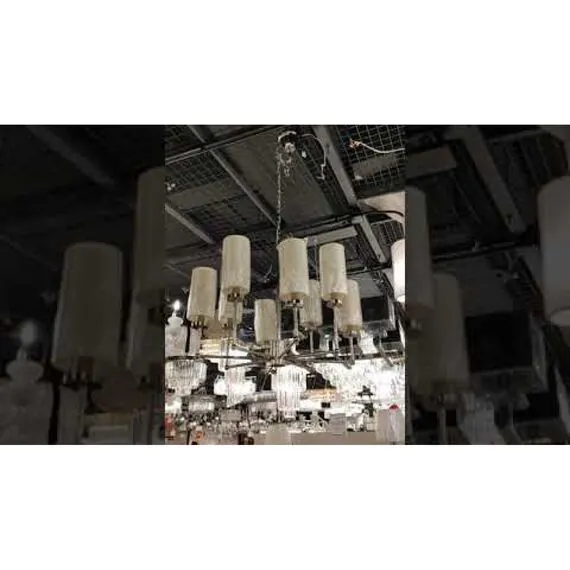 Newport 7264+4/C nickel без абажуров Люстра nickel без абажуров, изображение 4