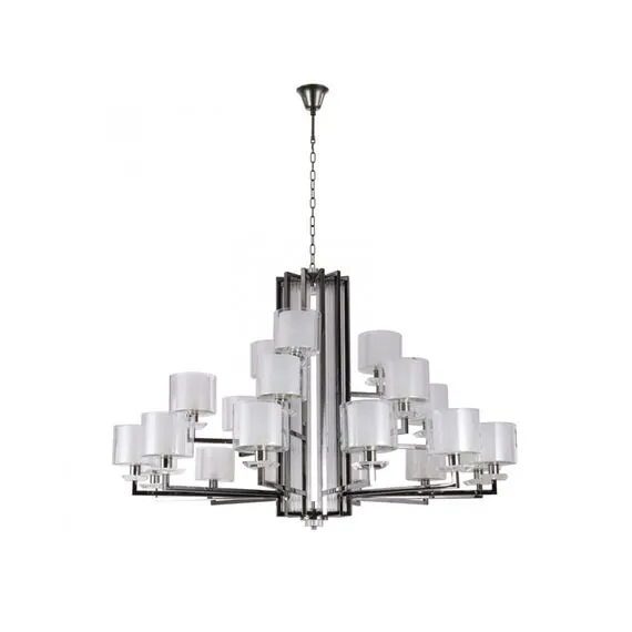 Newport 4412+6+3/C black glossy; М0068531 Люстра black glossy