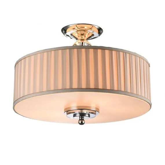 Newport 3105/PL бежевый плиссированный; М0054997 Потолочный светильник бежевый плиссированный