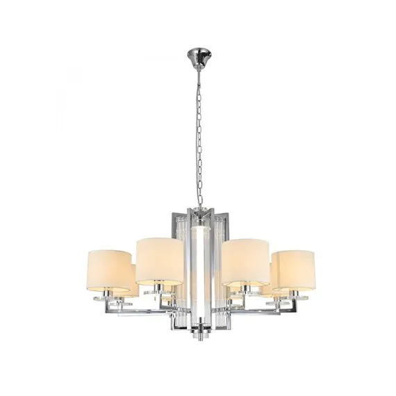 Newport 35408+1/C chrome без абажуров; М0069058 ЛЮСТРА chrome без абажуров, изображение 4