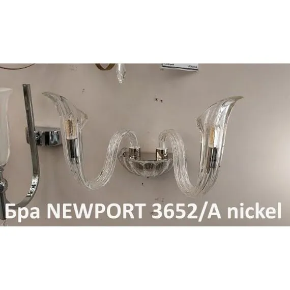 Newport 3652/A nickel new; М0070042 Бра nickel new, изображение 5