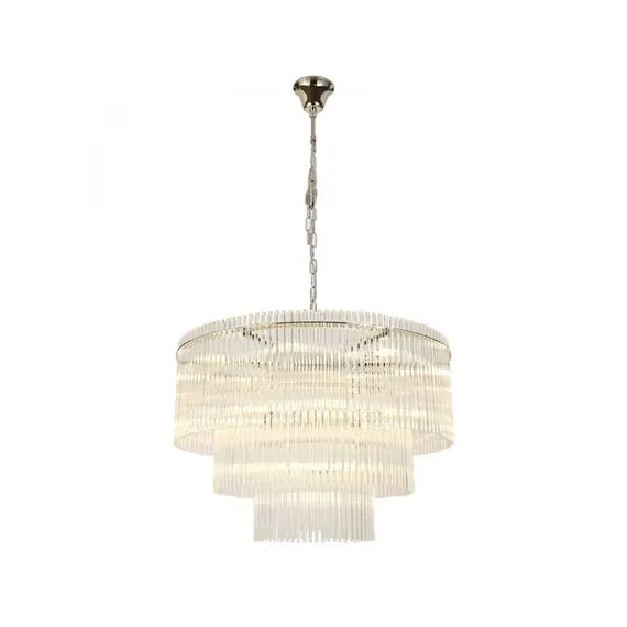 Newport 3689+9/C nickel; М0069627 Люстра nickel, изображение 3