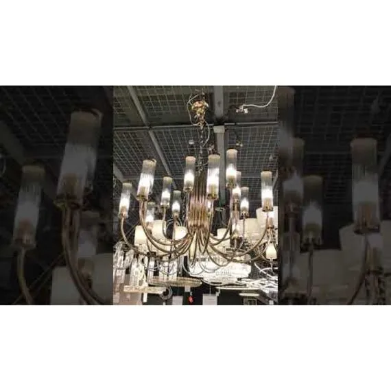 Newport 4558+4+4/C gold; М0069317 Люстра gold, изображение 4