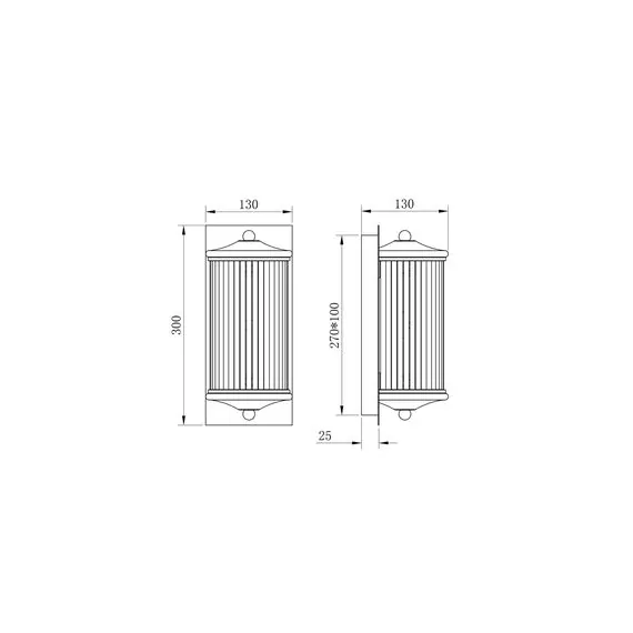 Garda Decor K2KG0603W-2 Бра d13*30см, изображение 2